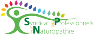 Logo du Syndicat des Professionnels de la Naturopathie. 